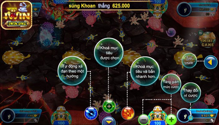 Hướng dẫn cách chơi bắn cá Iwin - Bá Chủ Đại Dương Hướng dẫn cách chơi bắn cá Iwin - Bá Chủ Đại Dương