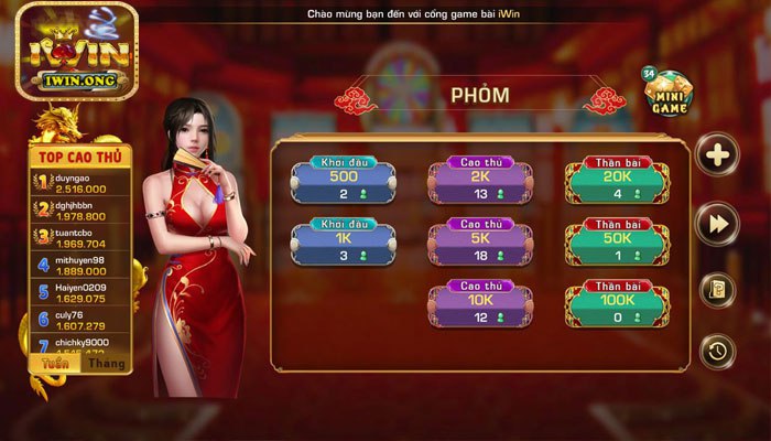 Bí quyết chơi game bài phỏm iwin luôn thắng Bí quyết chơi game bài phỏm iwin luôn thắng