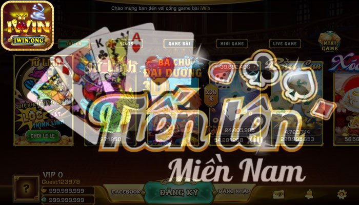 Giới thiệu sảnh chơi tiến lên miền Nam Iwin Giới thiệu sảnh chơi tiến lên miền Nam Iwin